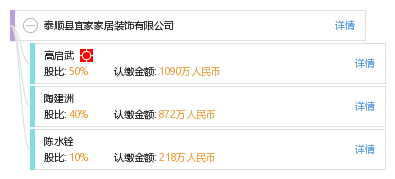 高 高启武 他有13家公司,分布如下 浙江共12家 泰顺县时代电影有限