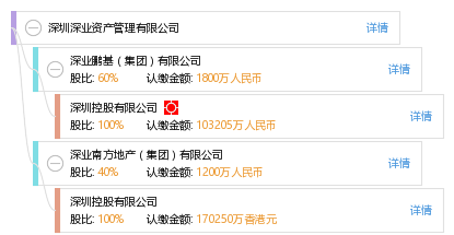 股权结构图谱—深圳深业资产管理有限公司—天眼查