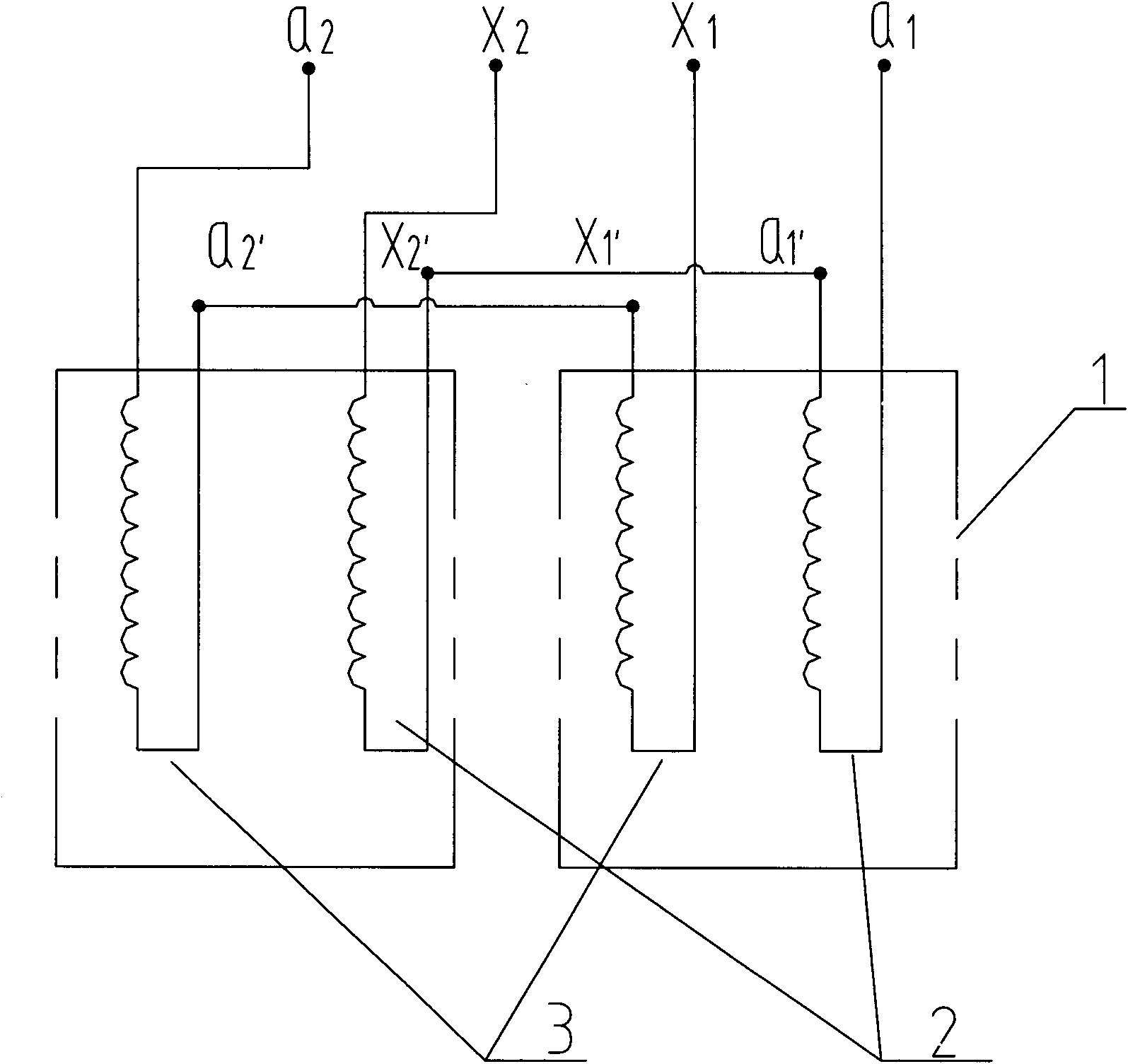 cn101908410a_一种电容式单相变压器失效