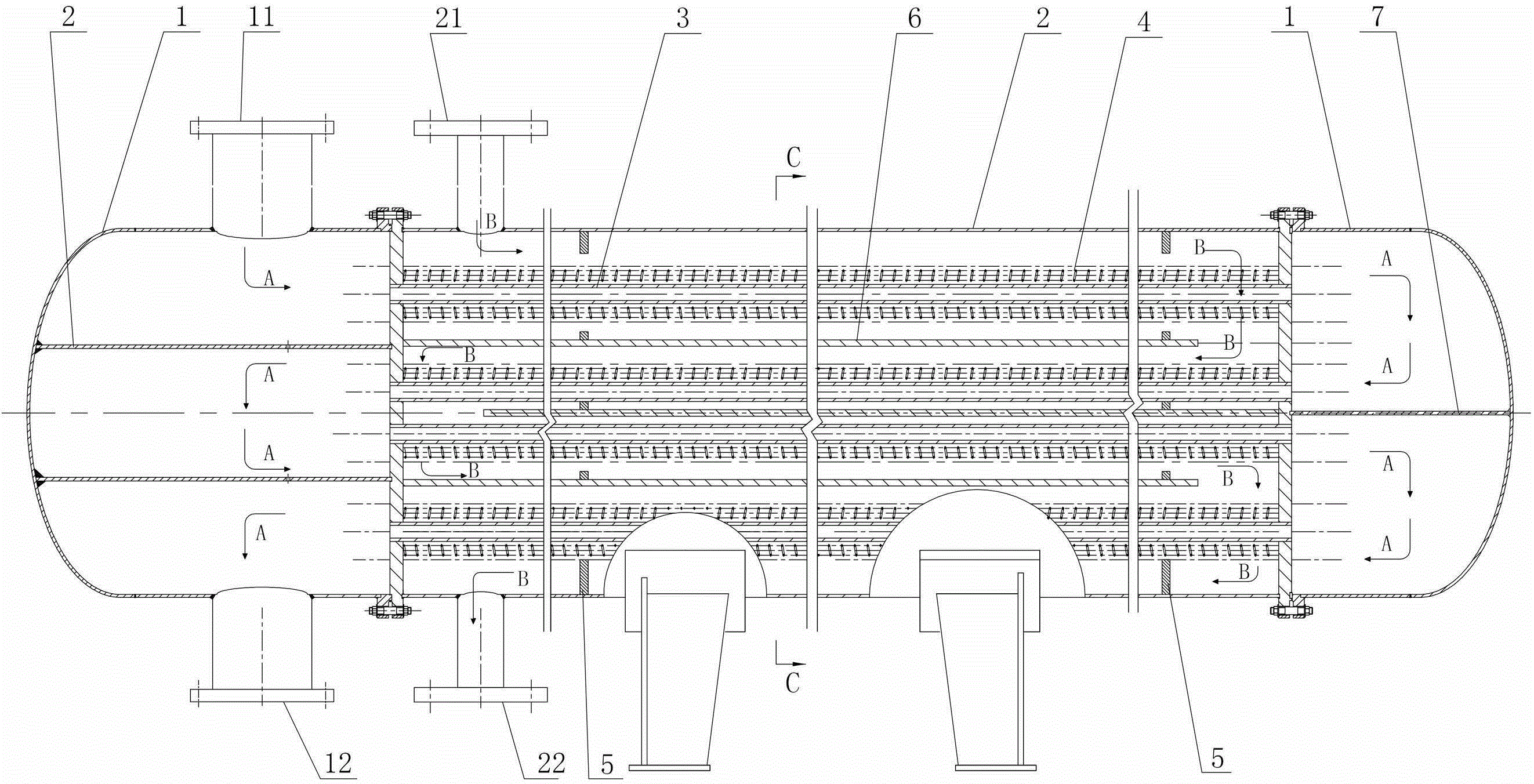 cn102226654a_壳程插入件式管壳换热器失效