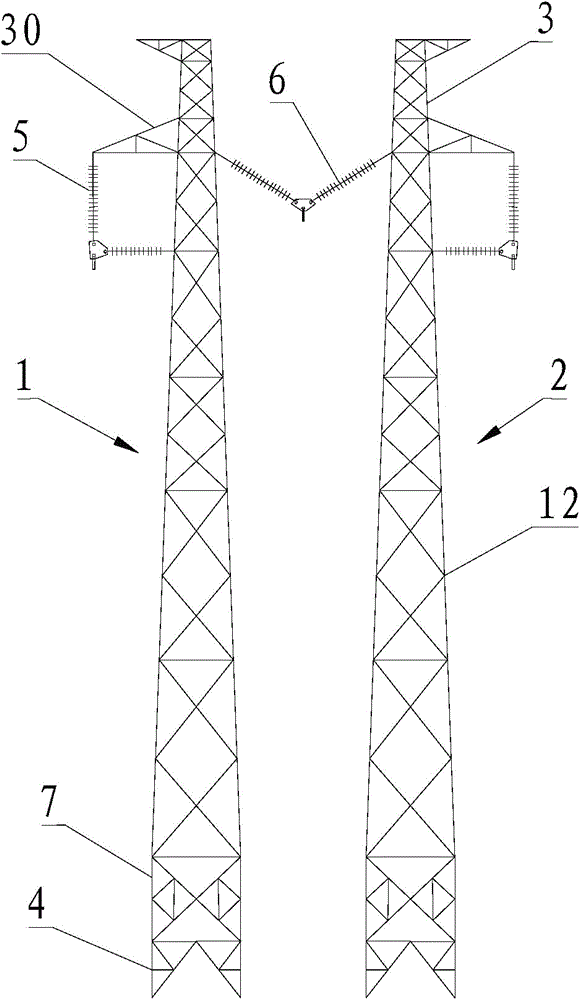 cn104018721a_窄基双柱塔及其纠偏方法有效