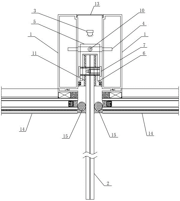 cn105133762a_玻璃幕墙内发光装饰玻璃肋系统有效