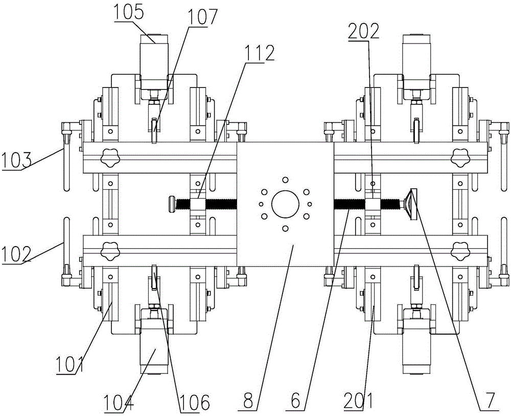 cn105252542a_双位可调码垛机器人夹具失效