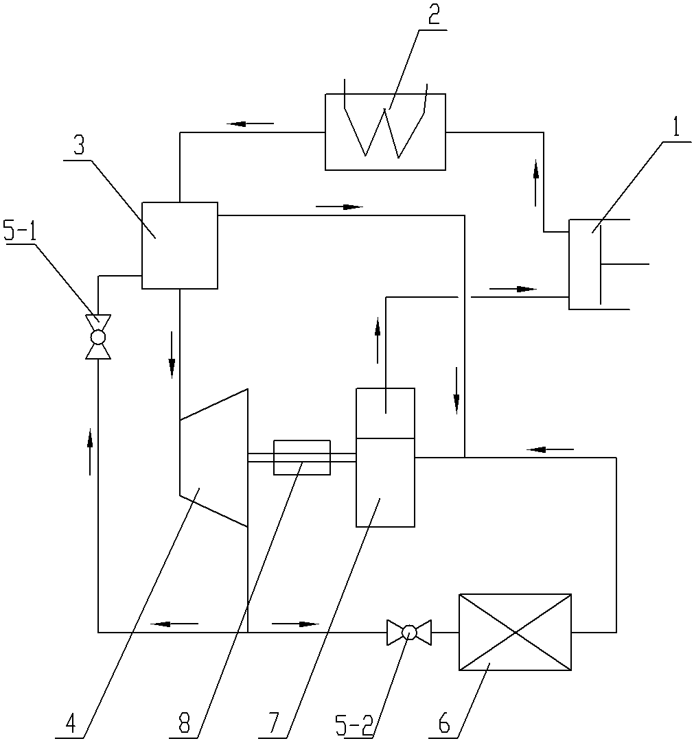 cn106152636a_一种节能型蒸汽压缩式制冷循环系统失效