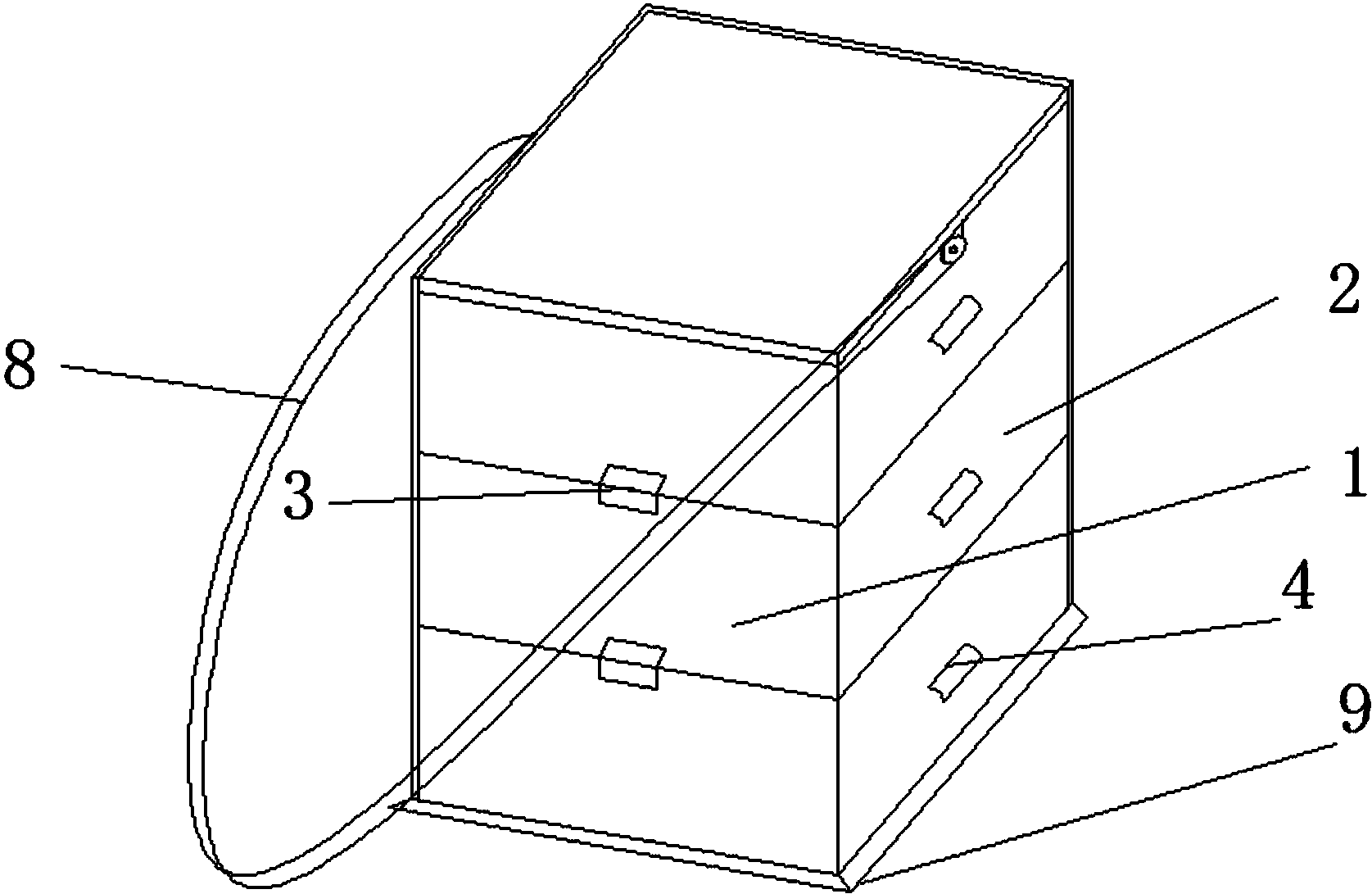 cn106820518a_一种便携式防震药箱失效