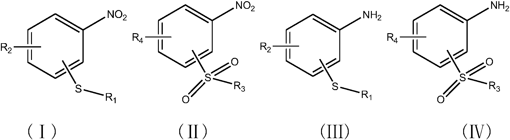 一种连续化催化加氢合成硫代芳胺的方法