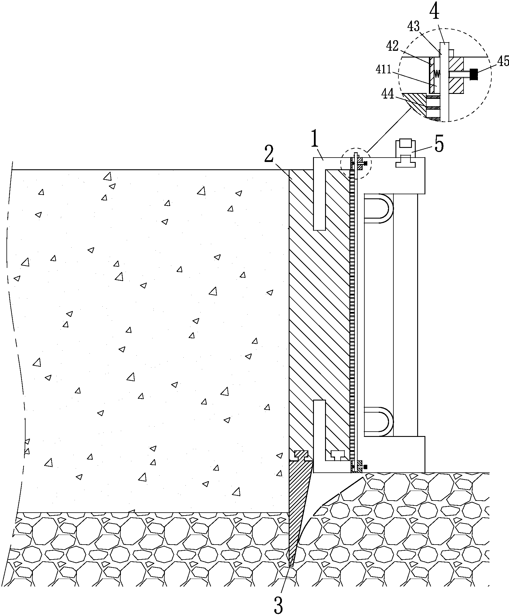 一种水泥砼路面钢模板