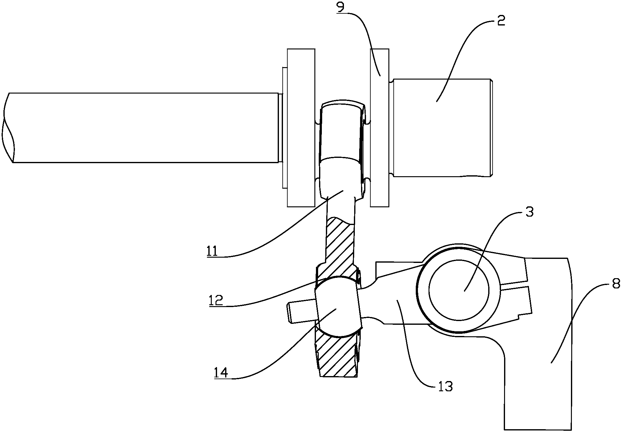 cn107059270a_一种缝纫机及其减振机构有效