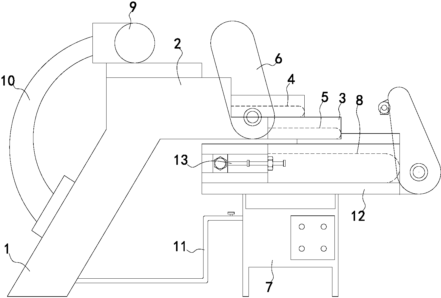 cn107287405a_一种振动循环脱油装置失效