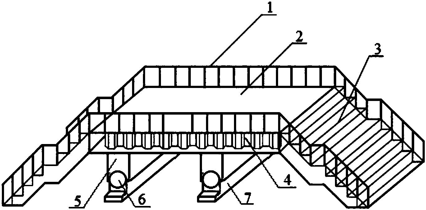 cn107366222a_一种快速拼装的可移动式人行天桥失效