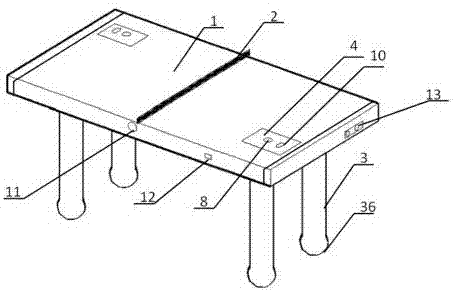 一种乒乓球桌