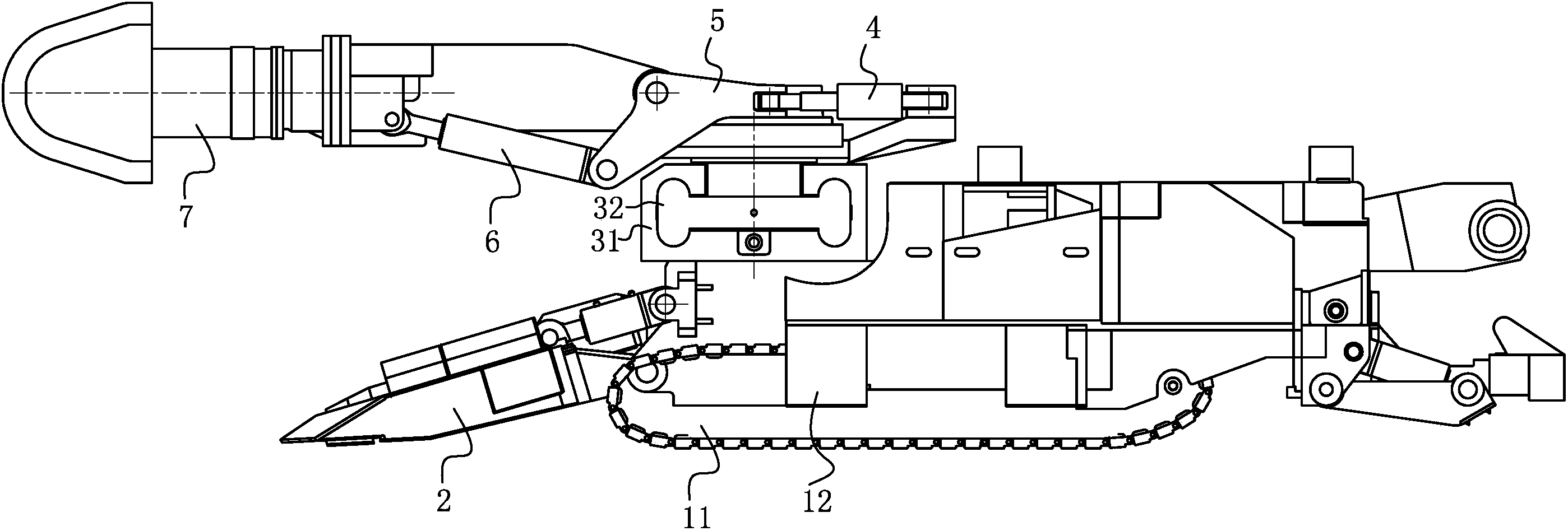 cn107461194a_悬臂式纵轴掘进机有效