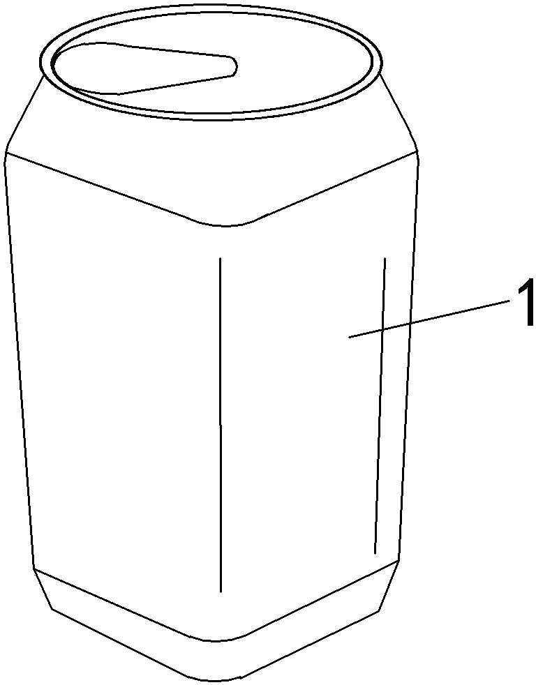 方形的易拉罐