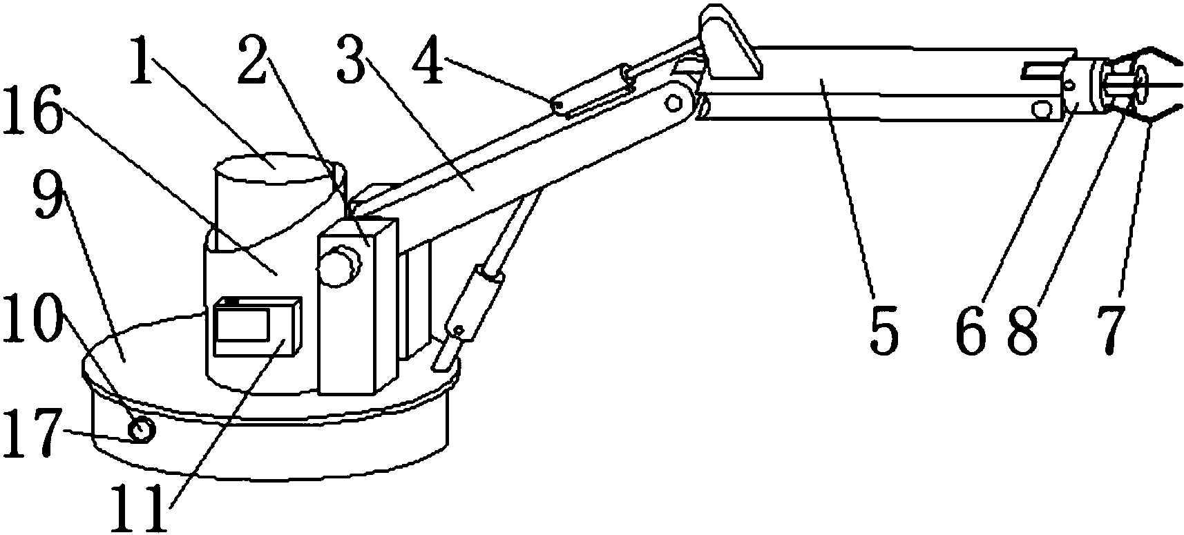 cn107584481a_一种工业用机械臂装置在审