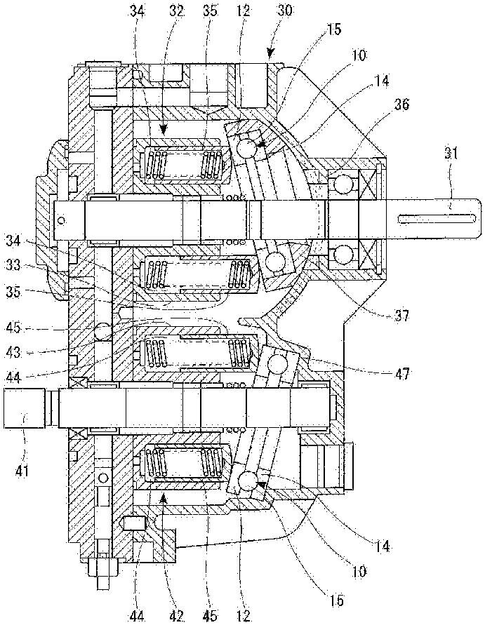 cn107614902a_液压式无级变速器用的推力轴承在审