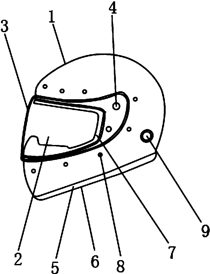 cn107692390a_一种便于收纳的摩托车头盔失效