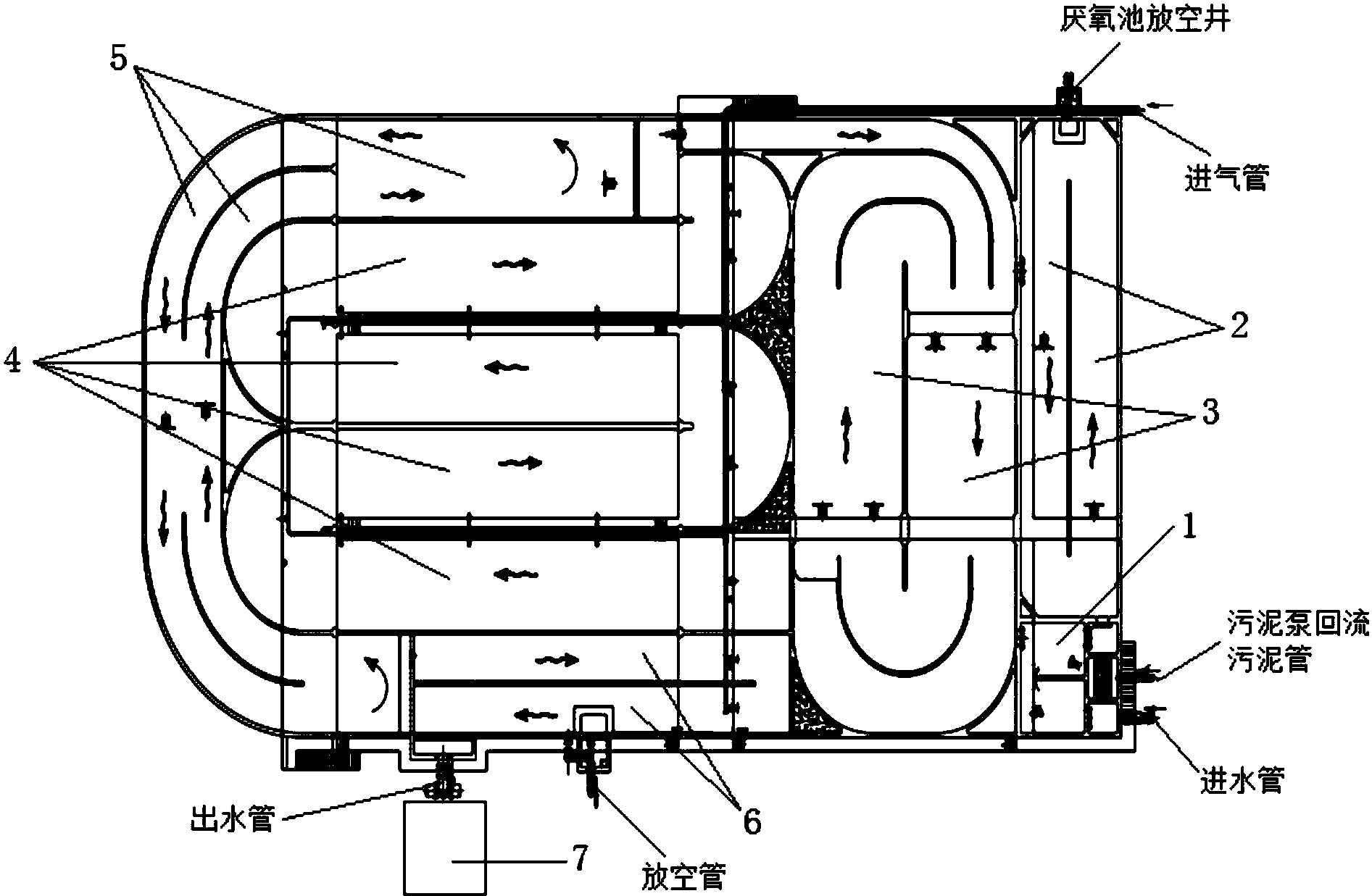 cn107746108a_一种氧化沟生物处理系统及方法在审