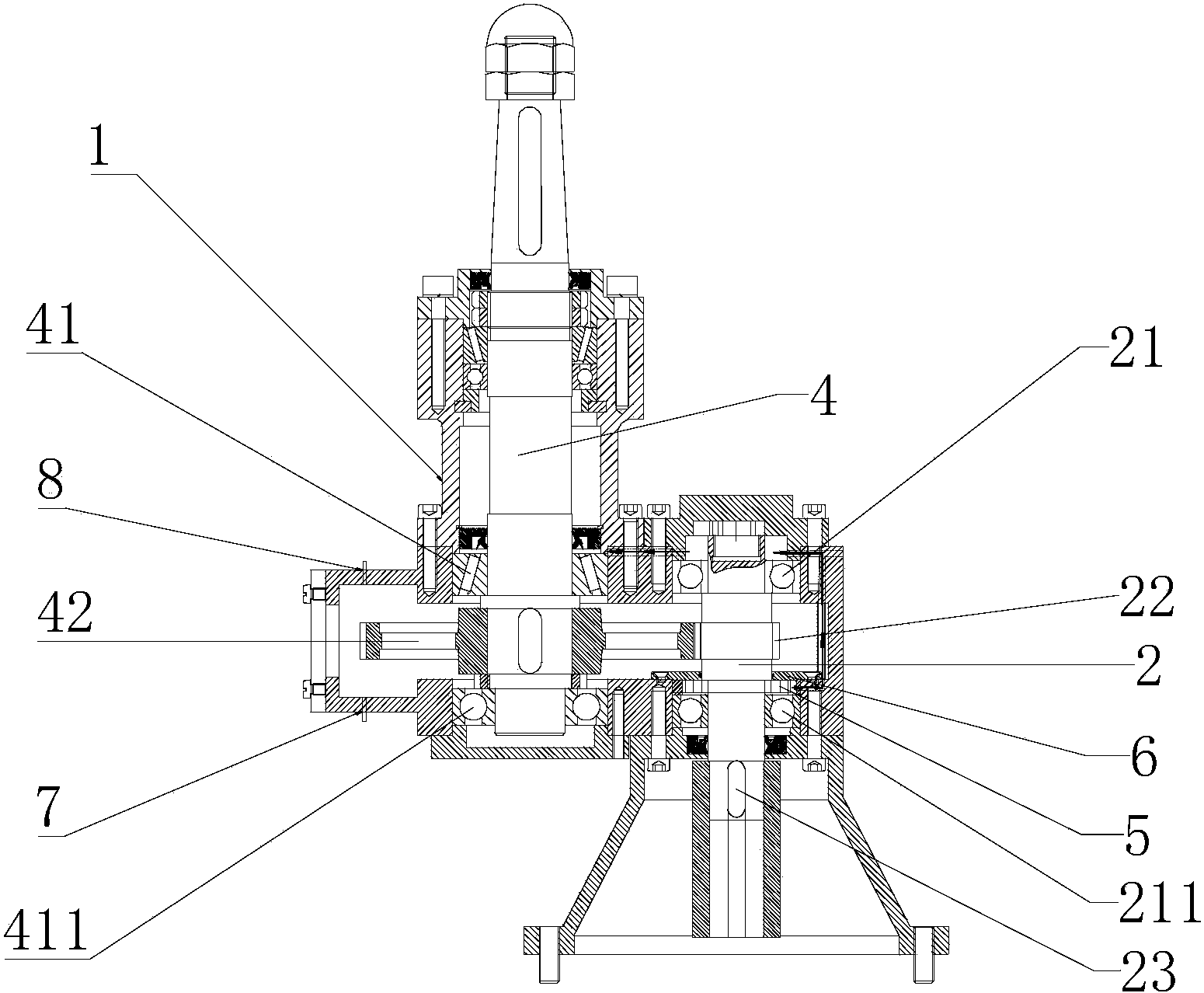 冷却塔用立式减速器