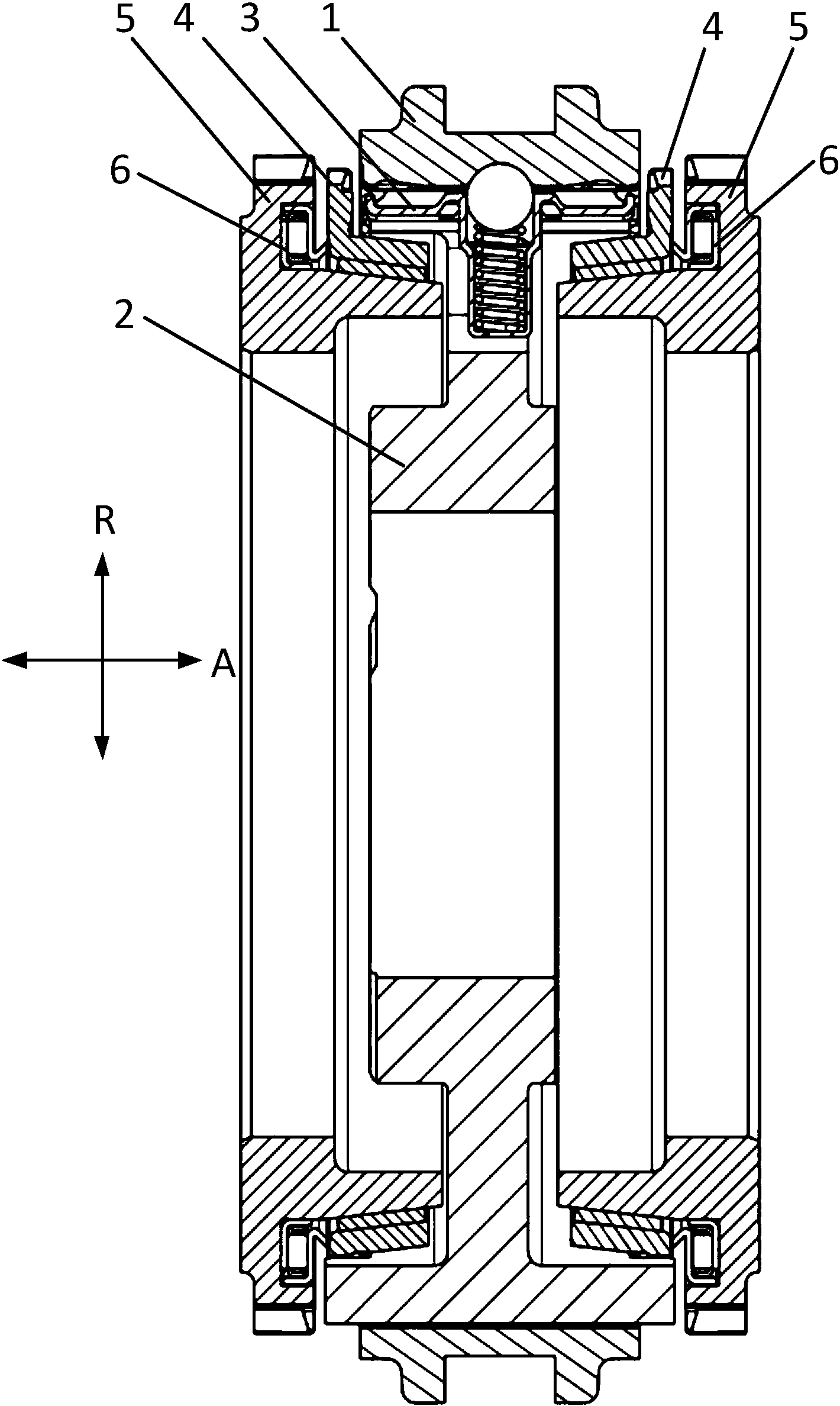 同步器系统用轴向弹性组件及同步器系统