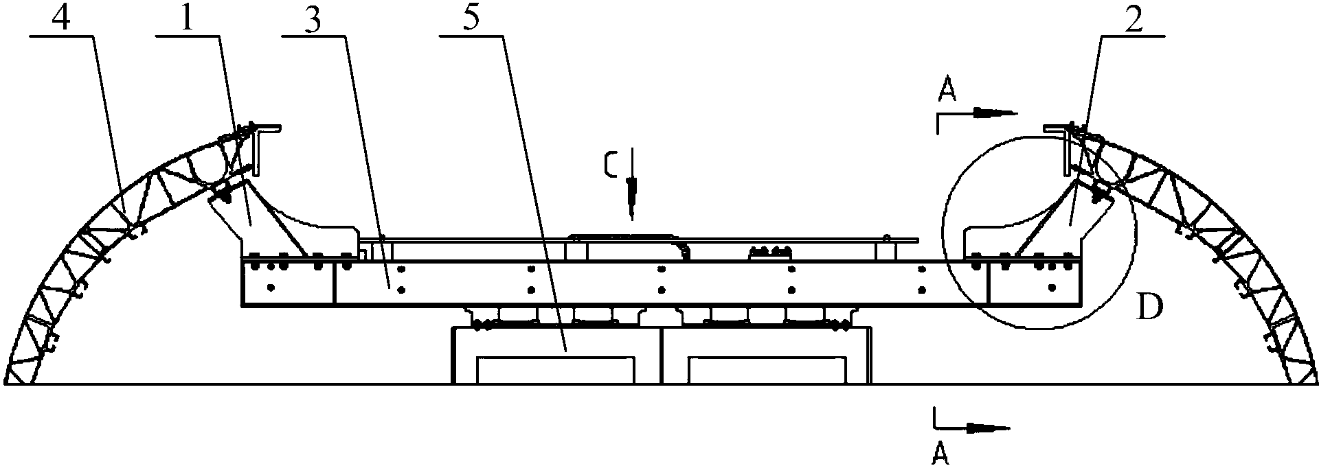 cn107933592a_一种轨道车辆及其内端门安装机构在审