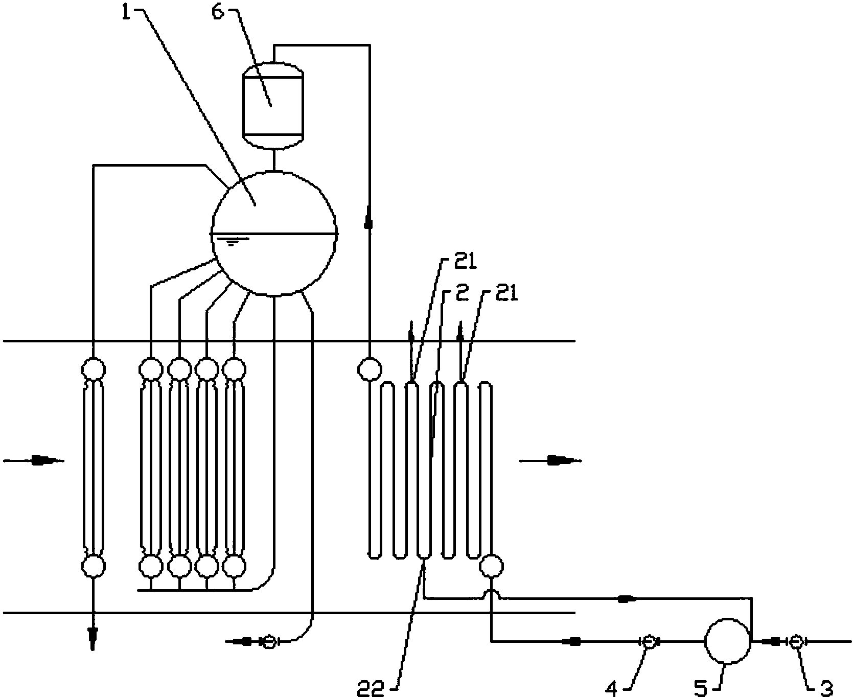 cn107990301a_余热锅炉给水除氧系统