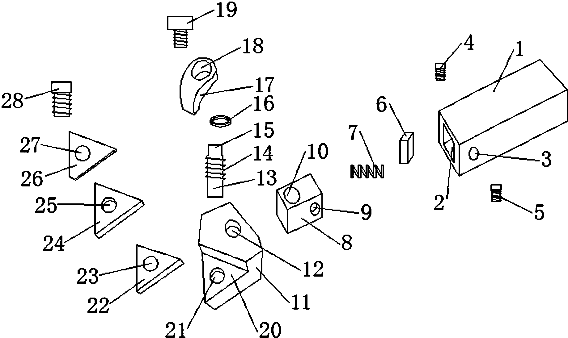 一种数控车床用刀具