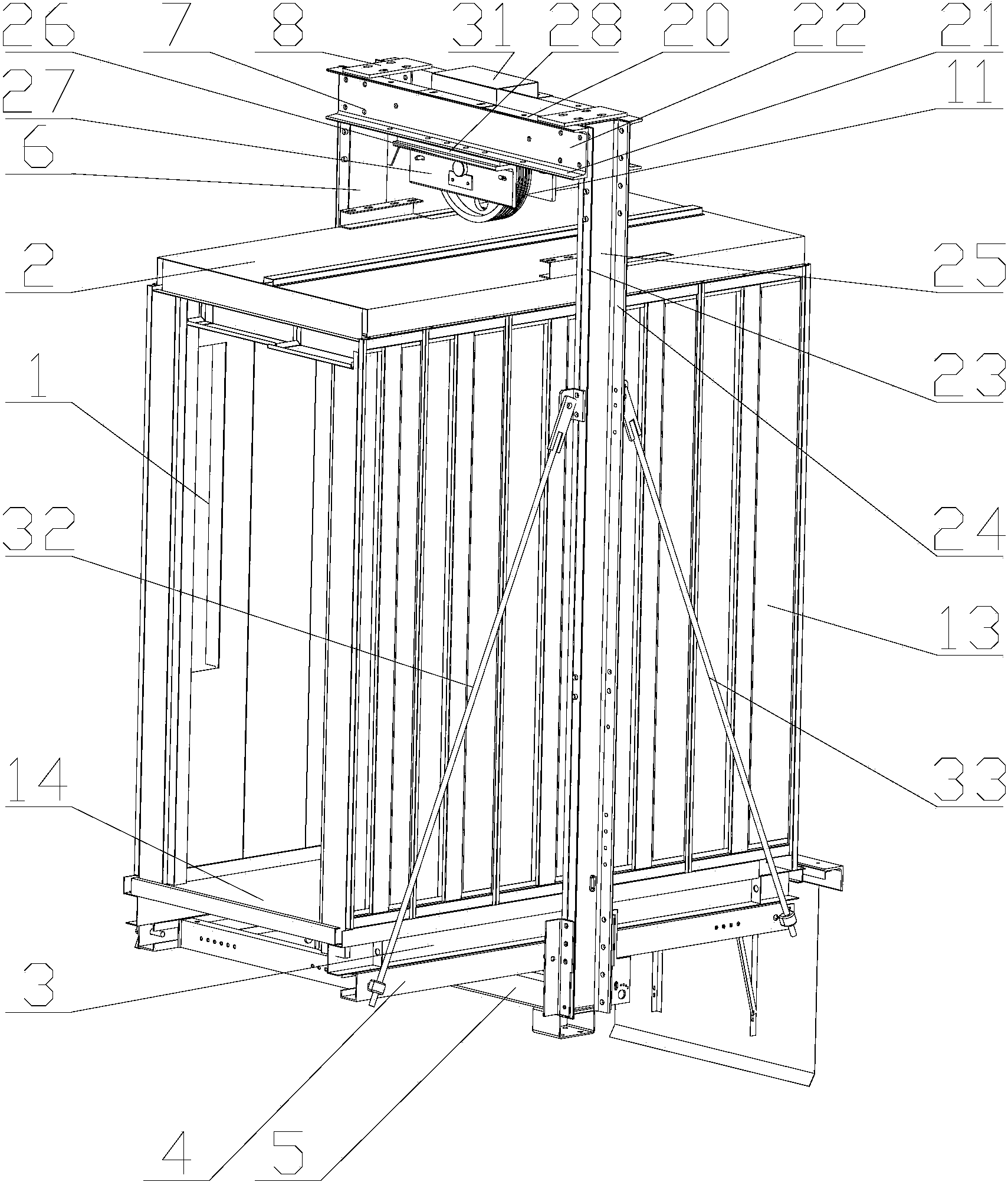 一种电梯轿厢