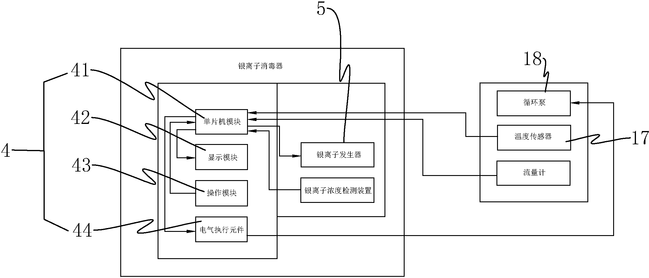 cn108203199a_一种银离子消毒器及对应水系统的消毒方法在审