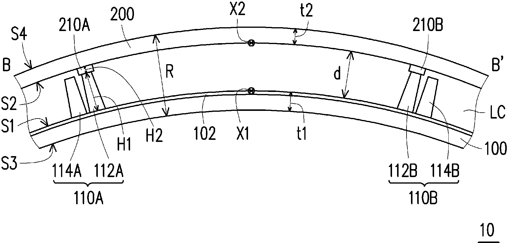 cn108254978a_弯曲显示面板在审