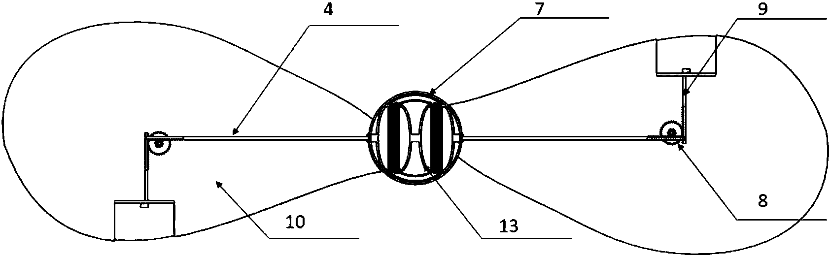 cn108263586a_一种可变形的水下航行器螺旋桨失效