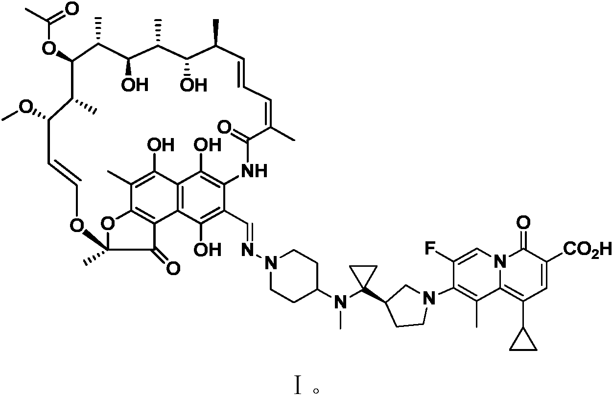 cn108310393a_一种利福霉素-喹嗪酮偶联分子的应用在审