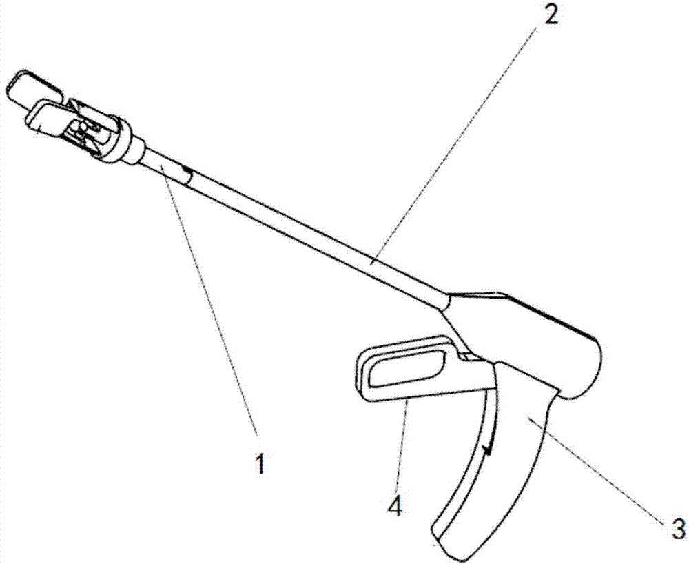 可分离式止血钳