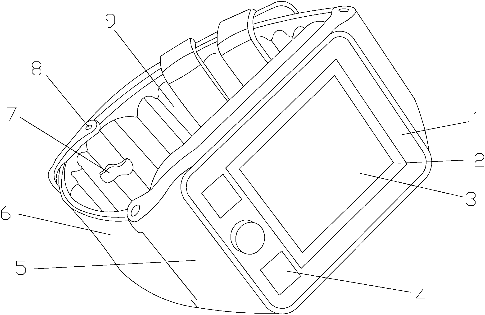 cn108345210a_一种新型抗干扰gps智能穿戴设备失效