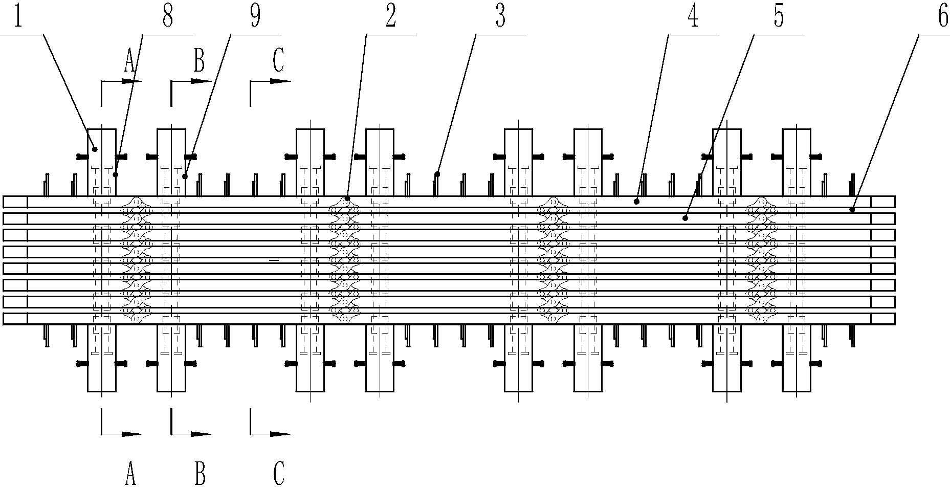 cn108660919a_一种重型双梁模数式桥梁伸缩装置在审