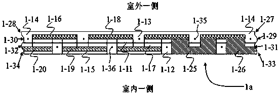 干式施工双层芯板保温混凝土墙板剪力键槽结构体系