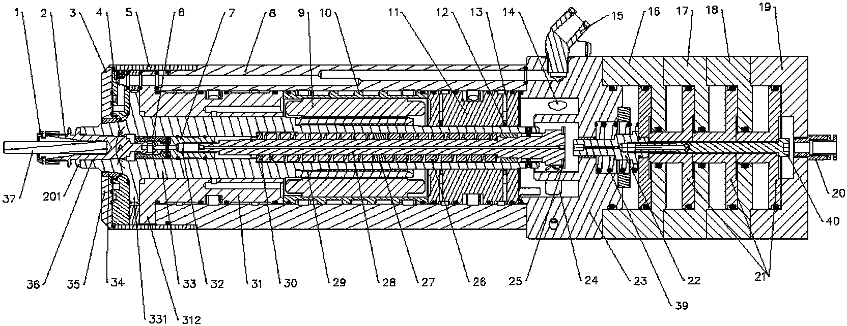 cn108907839a_一种气浮轴承自动换刀主轴在审