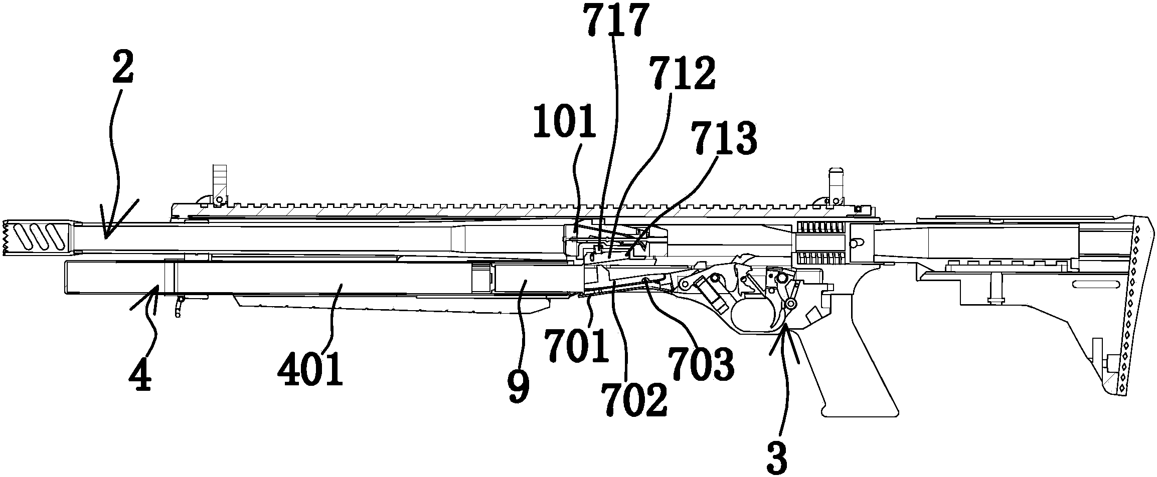 cn108917464a_改进型霰弹枪的阻弹结构在审