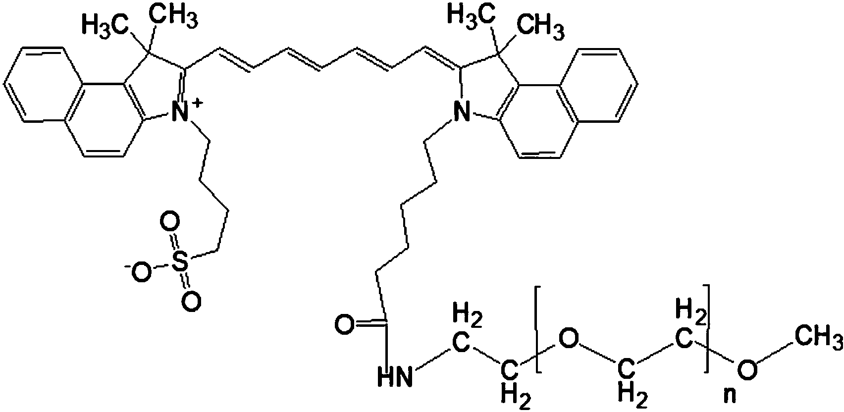 一种经修饰的吲哚菁绿及其制备方法