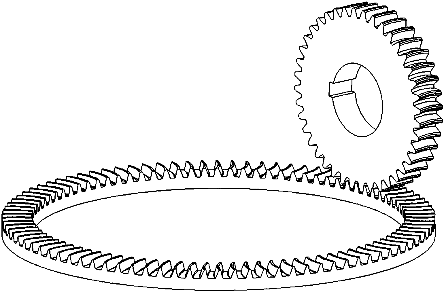 cn109114169a_航空螺旋面齿轮传动系统在审