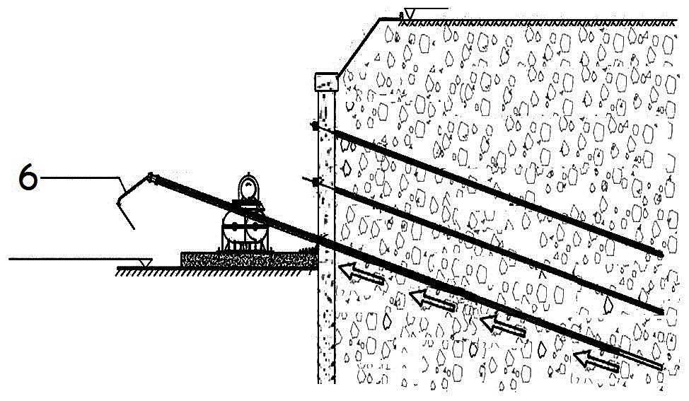 cn109208614a_钢绞线隔离支架和用该支架进行锚索二次成孔的施工方法