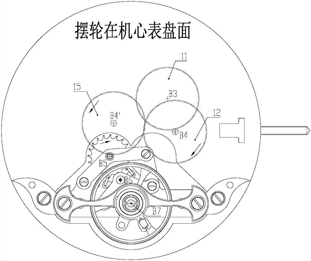 一种手表的擒纵调速模块及应用