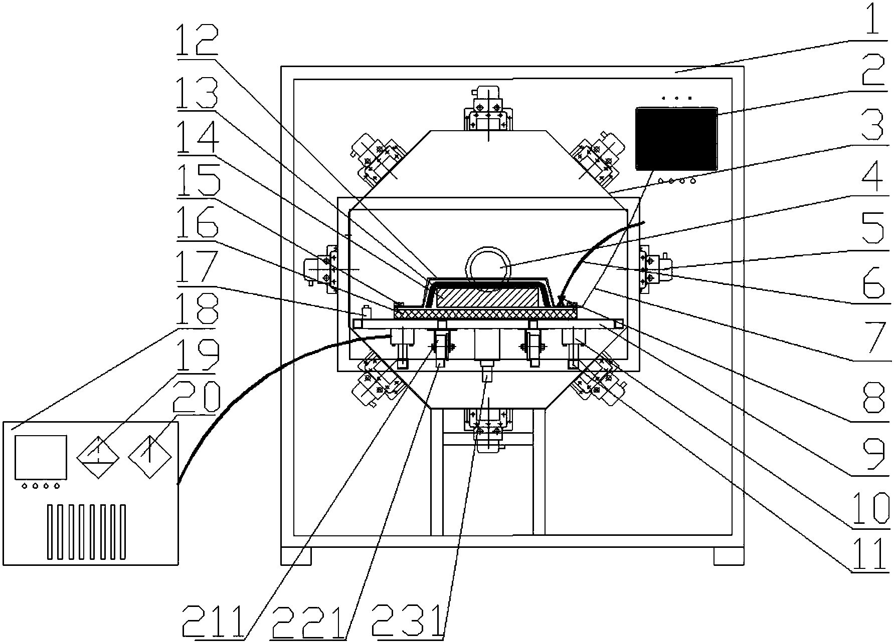 cn109367066a_一种均匀接受微波辐射的复合材料成形制造装置在审