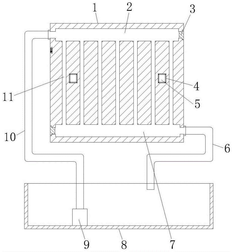 一种注塑成型模具的冷却系统