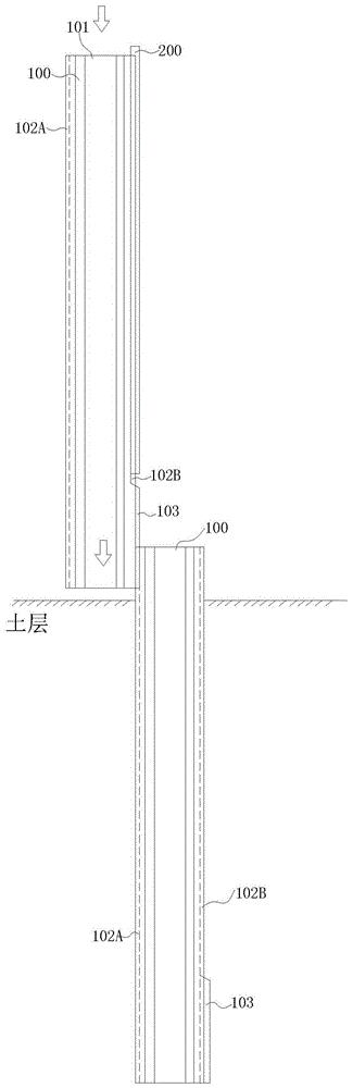 安装单向注浆阀管,支护桩施工,后注浆桩间止水带施工,水泥土搅拌嵌固