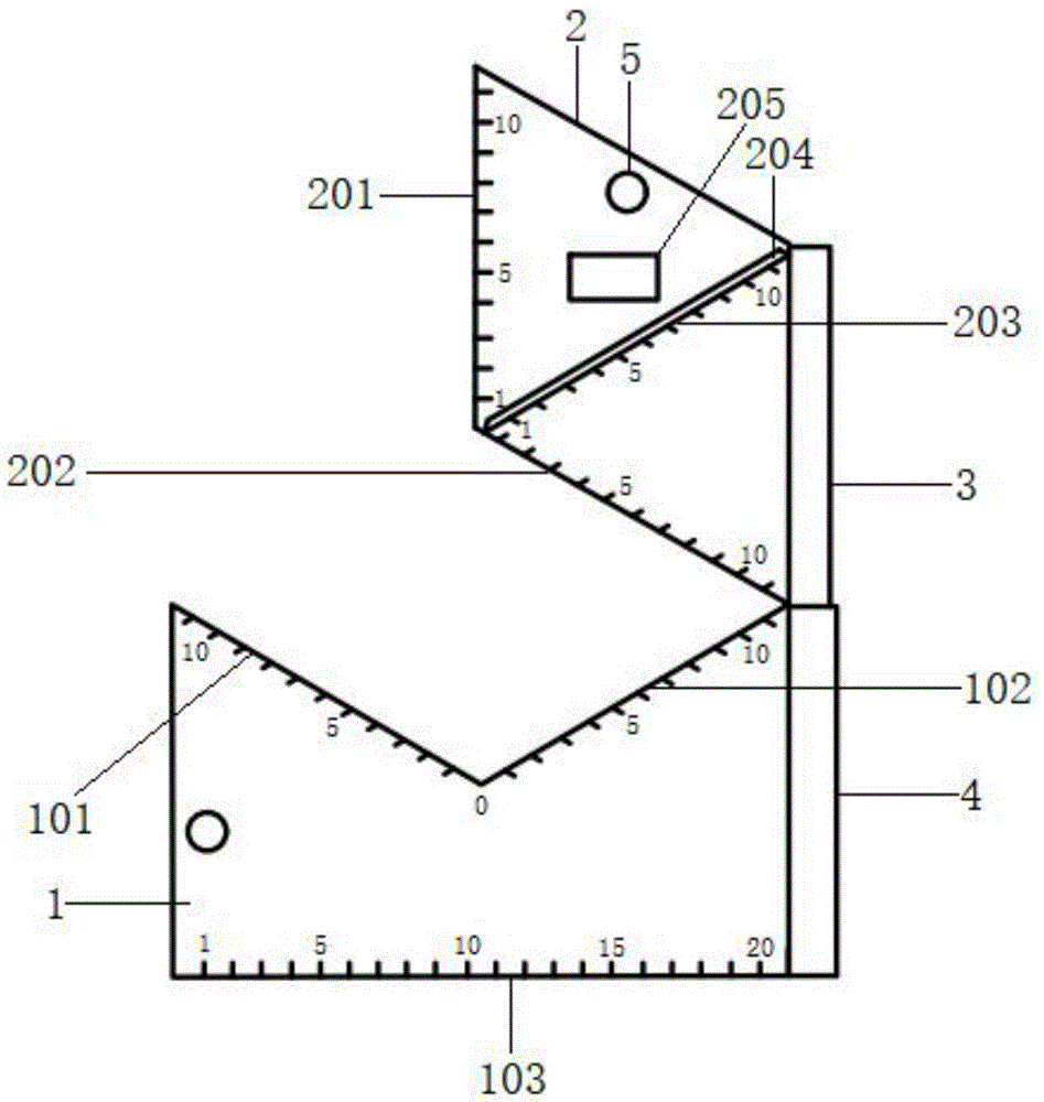 cn111529085a_一种应用于菱形皮瓣转移术工具及其使用方法在审