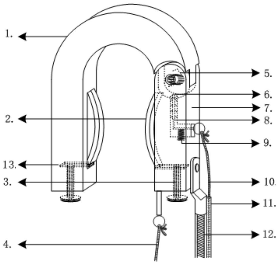 cn112290250a_一种可快速拆装的抛挂式接地线夹及使用方法在审