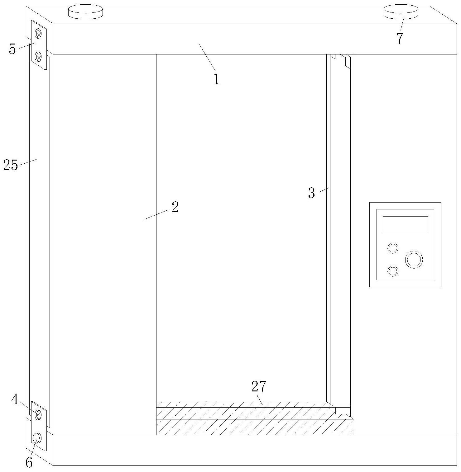 cn112607567a_一种具有缓冲保护功能的电梯用安全门结构