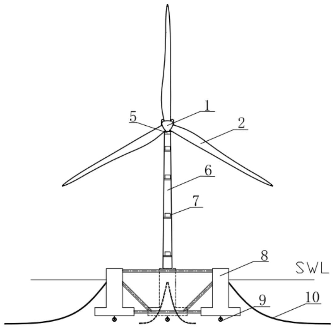 一种浮式海上风电结构的主被动联合控制系统及实现方法