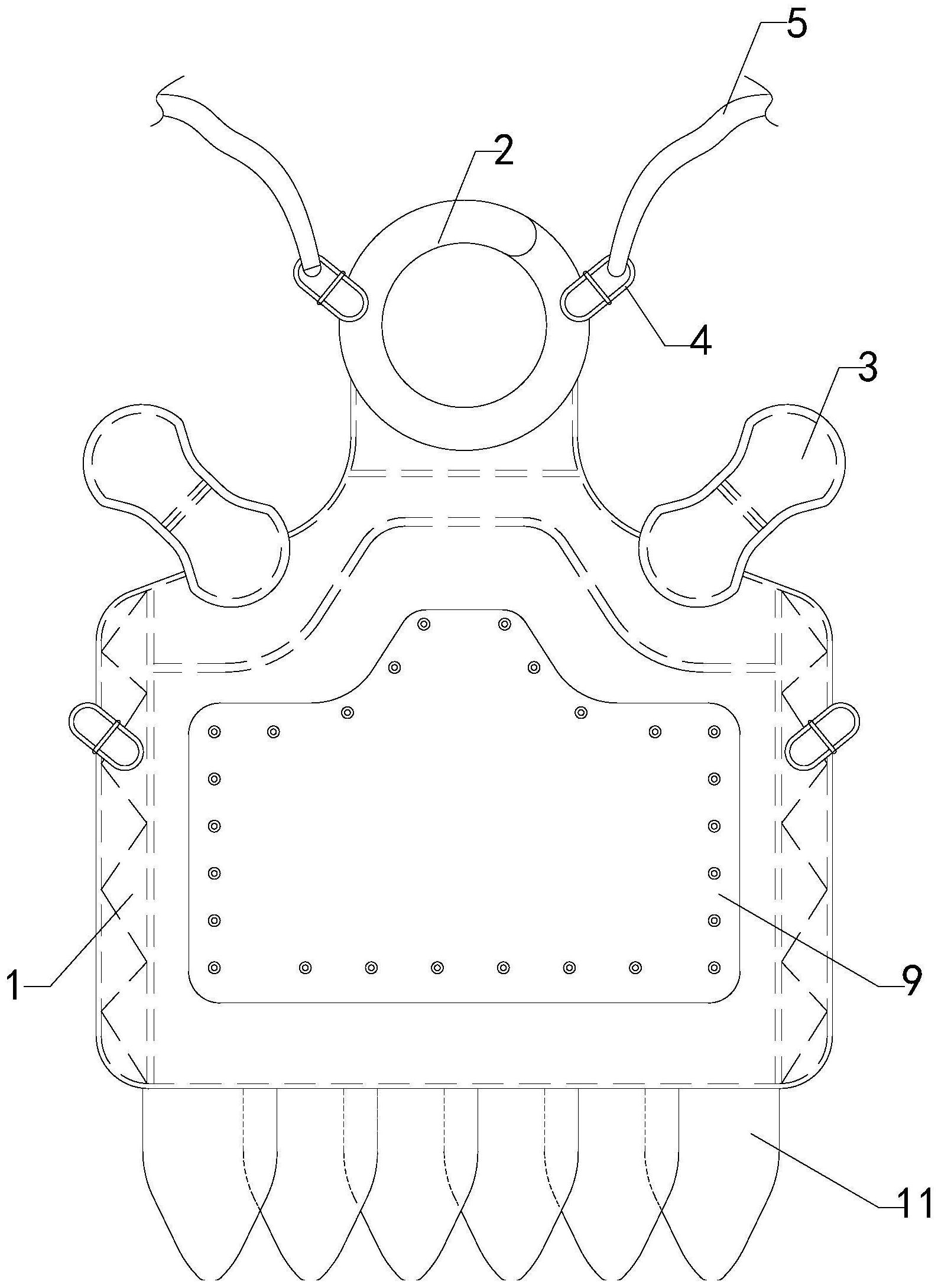 一种训练作战两用护具