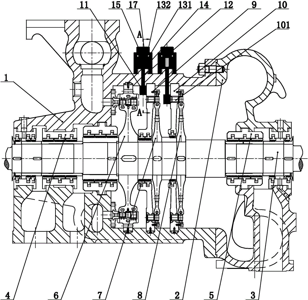 cn103742206b_汽轮机通流面积调整机构及汽轮机有效